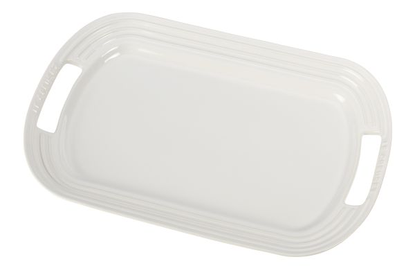 Serving Platter 16.25", White
