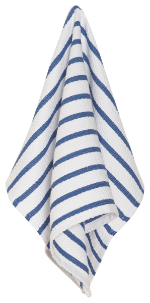 Tea Towel, Basketweave Royal Blue