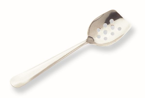 Blunt End Spoon  8" Perforated