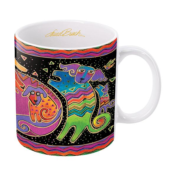 14oz Ceramic Mug Dogs