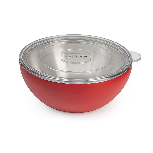 Insulated 2.5qt Bowl Strawberry