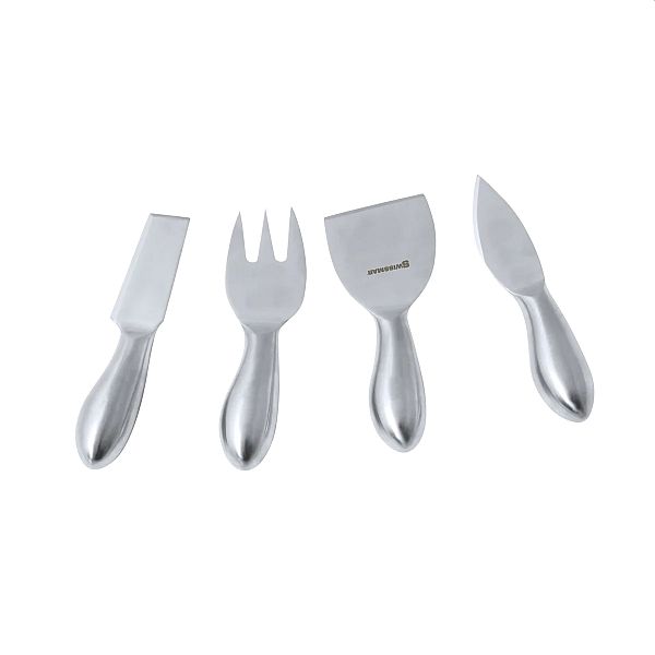 Cheese Knife Set 4-Piece Stainless Steel Petite