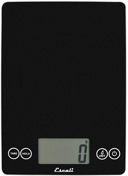 Escali Arti Glass Digital Scale - Shiny Silver