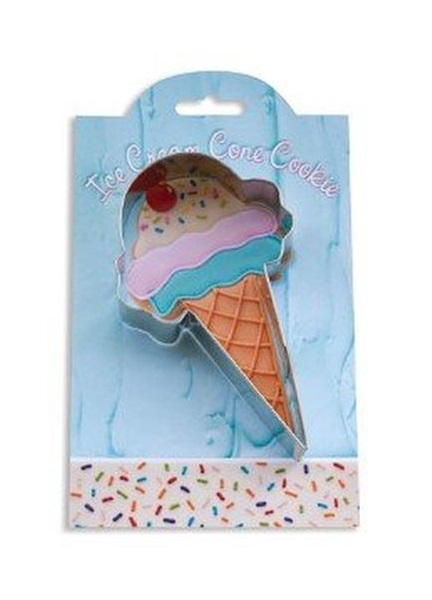 Ice Cream Cone Carded Cookie Cutter
