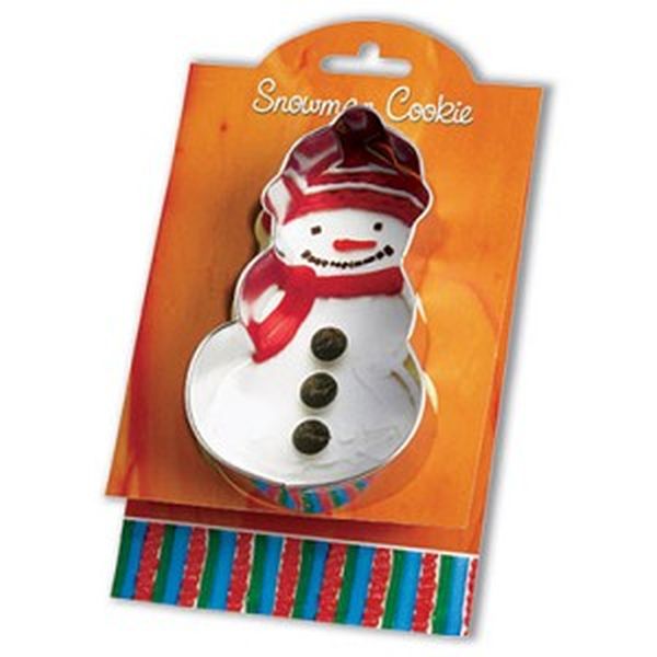 Snowman Carded Cookie Cutter