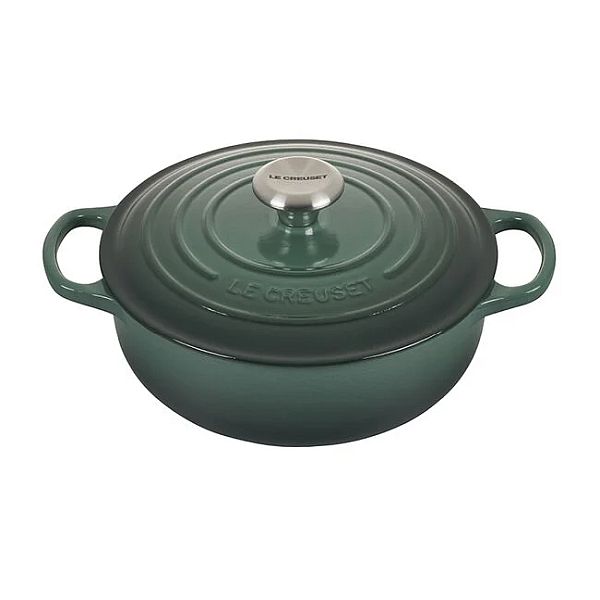 Sauteuse 3.5qt Enameled Cast Iron, Artichaut