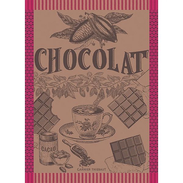 Tasse De Chocolat Fushia Towel