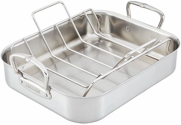 Chef Way Cast Aluminum Large Open Roaster Pan 12 x 17 – Olde Kitchen &  Home