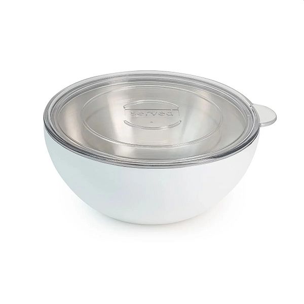 Insulated 2.5qt Bowl White Icing