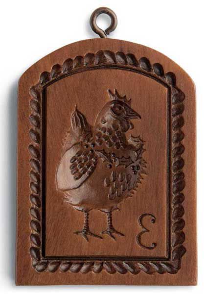 3 French Hens Cookie Mold