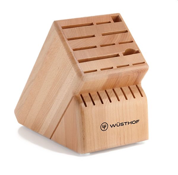 22 Slot Beechwood Knife Block