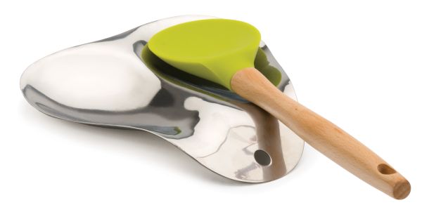 Spoon Rest, Double Stainless
