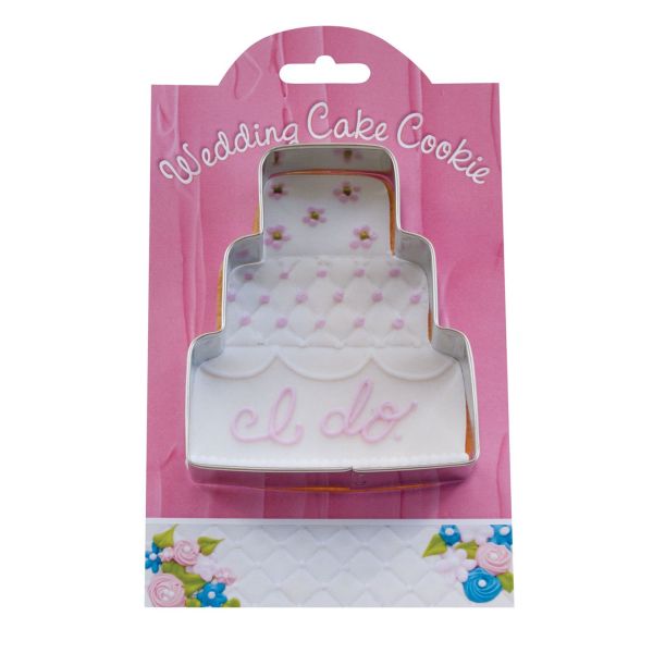 Wedding Cake Carded Cookie Cutter