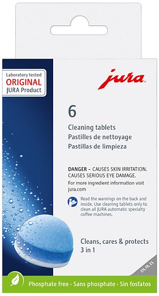 Jura 3-Phase Cleaning Tablets