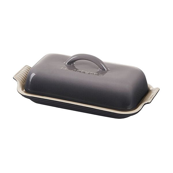 Heritage Butter Dish, Oyster