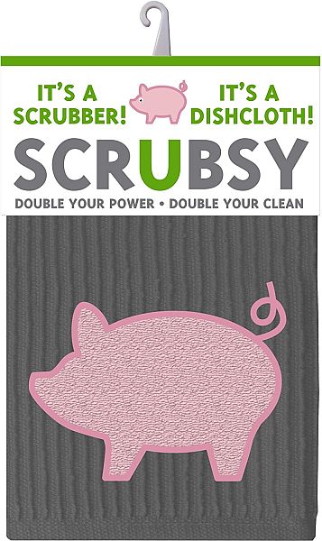 Scrubsy Cloth/Scrubber Pig