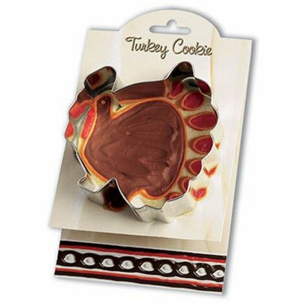 Turkey Carded Cookie Cutter