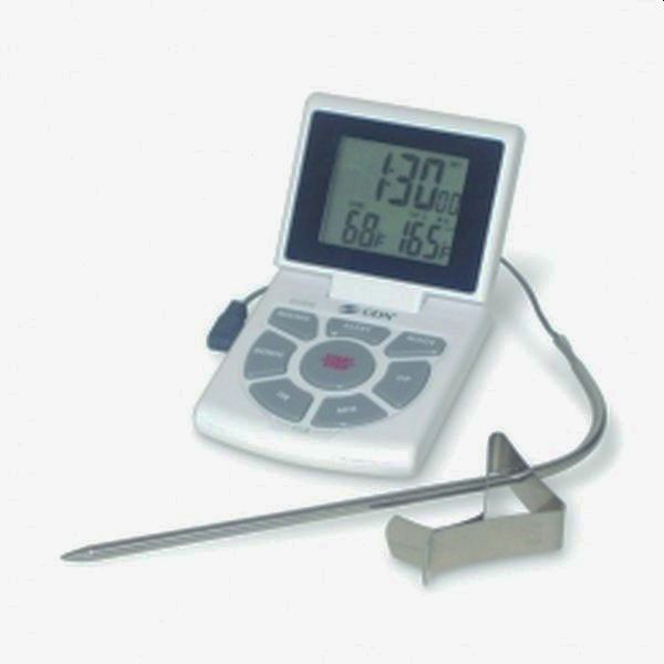 Probe Thermometer Timer & Clock,
