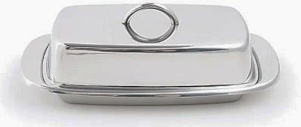 Butter Dish, Stainless