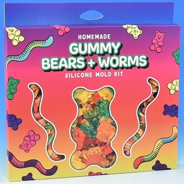 Gummy Worm & Bear Mold