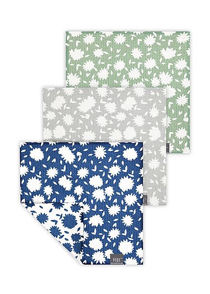 Vibe Dish Cloth Aster Set/3