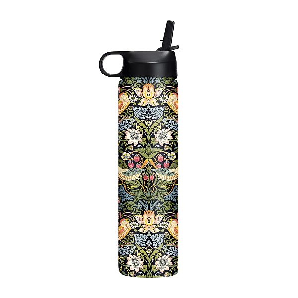 24oz Water Bottle Strawberry Thief