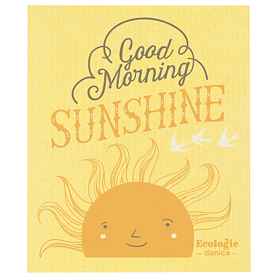 Swedish Dishcloth Good Morning