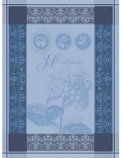 Hortensia Blue Towel
