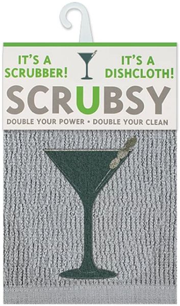 Scrubsy Cloth/Scrubber Martini