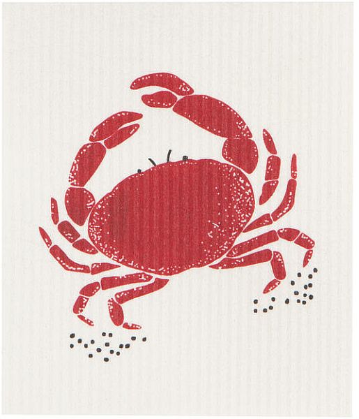 Swedish Sponge Cloth, Crab