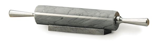 Grey Marble Rolling Pin/Stand